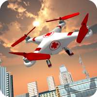 Quadcopter ड्रोन: इमरजेंसी सिम