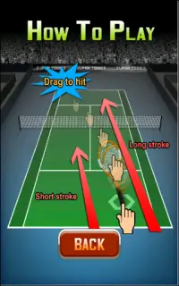 لعبة التنس Screen Shot 4