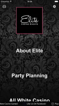 Elite Casino Events Screen Shot 0