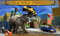 Angry Elephant Attack 3D Screen Shot 1