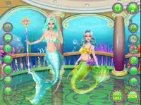 Dress up games for girls, Mermai Birthday Makeover Screen Shot 0