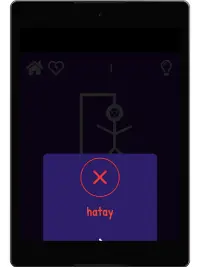 Hangman - Adam Asmaca Oyunu Screen Shot 12