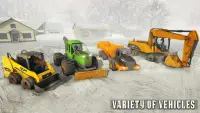 Snow Plow Heavy Excavator Sim Screen Shot 4