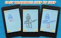 Drawing Ideas Lego Ninjago Screen Shot 0