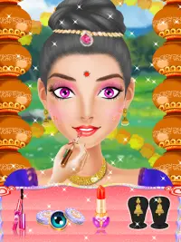 Radha Krishna Makeup Girl Game Screen Shot 3