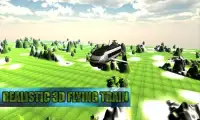 Flying Train 3D Screen Shot 1