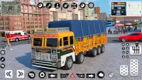 trò chơi lái xe tải chở hàng Screen Shot 1