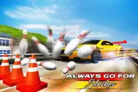 Bowling Drift Cars 3D Screen Shot 6