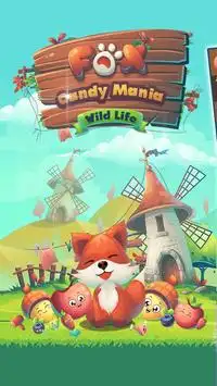 Fox Candy Mania - Wild Life Screen Shot 0