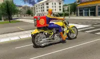 Spider bike Free Pizza Delivery Screen Shot 2