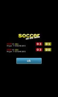 Soccer On The Table Screen Shot 4