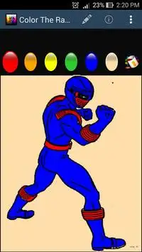 Color The Rangers Screen Shot 3