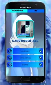 Sans Undertale Piano game Screen Shot 1