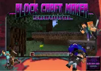 Block Craft Maker Survival Screen Shot 6
