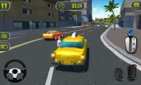 City Taxi Driver Sim 2019 - taxi driving games Screen Shot 0