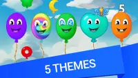 Balloon Pop: Fun Educational Games for Kids Screen Shot 3