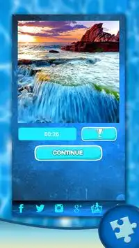 Водопад Игры Пазлы Screen Shot 2