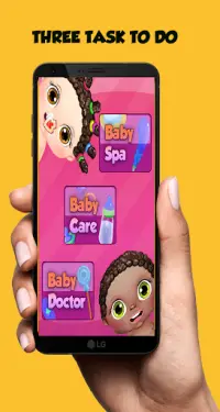 Cute Baby Care Game Screen Shot 3