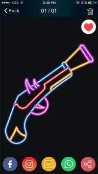How to Draw Glow Weapon Screen Shot 1