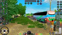 Real City Coach Bus Games 3D Screen Shot 5