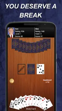 Gin Rummy Screen Shot 0