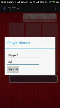 Tic Tac Toe Screen Shot 2