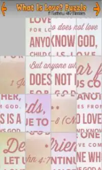 What Is Love? Puzzle Screen Shot 1