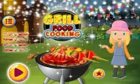 Grill Cooking Game: Cuisine Maître Chef BBQ Screen Shot 0