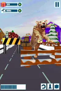 Leopard Survival:Endless Cheetah rush Animal Game Screen Shot 3