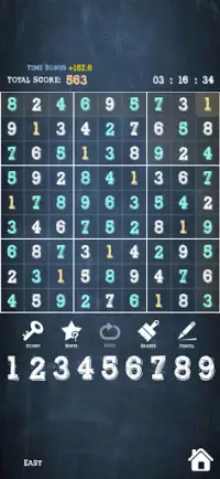 Old School Sudoku - Free Number Puzzle Screen Shot 1