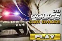 Auto della polizia Chase 3D Screen Shot 0