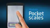 Pocket Scales simulator Screen Shot 1