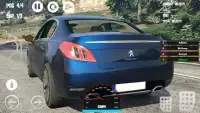 Car Racing Peugeot Game Screen Shot 1