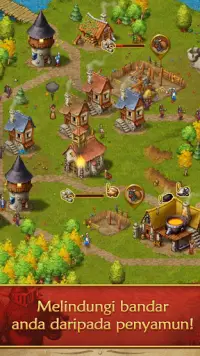 Townsmen: Permainan Strategi Screen Shot 4