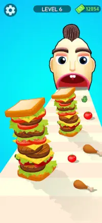 Sandwich Run Race: Runner Game Screen Shot 3