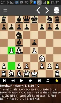 Chess PGN reader Screen Shot 1