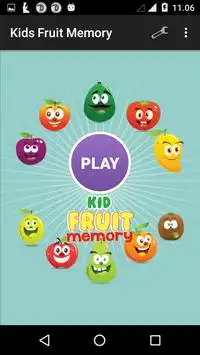 Kids Fruit Memory Screen Shot 0