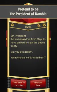 Mr. President – Text Adventure Screen Shot 6