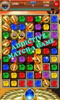 Clash of Pharaoh - Match3 Gems Screen Shot 1