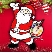 Colour Your Santa