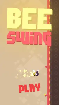 Bee Swing: Tricky Hop – Tap Endless Climb Jumper Screen Shot 0