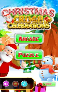 Match 3 Puzzle Christmas Games - Santa Bell Trees Screen Shot 0