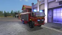 Ultra Fire Truck Car Simulator Screen Shot 1