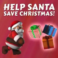 Santa Run 3D Christmas Game Screen Shot 1