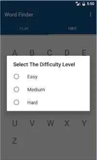 Word Finder Screen Shot 0