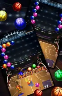 Basketball Bubble Shooter Screen Shot 4