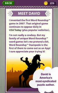 Word Roundup Stampede - Search Screen Shot 14
