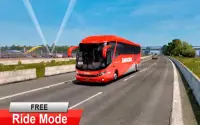 City Coach Bus Driving Simulator 3D: City Bus Game Screen Shot 2