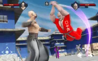 superhéroe ninja luchando Screen Shot 10