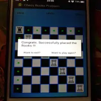 Chess Rooks Problem Screen Shot 2